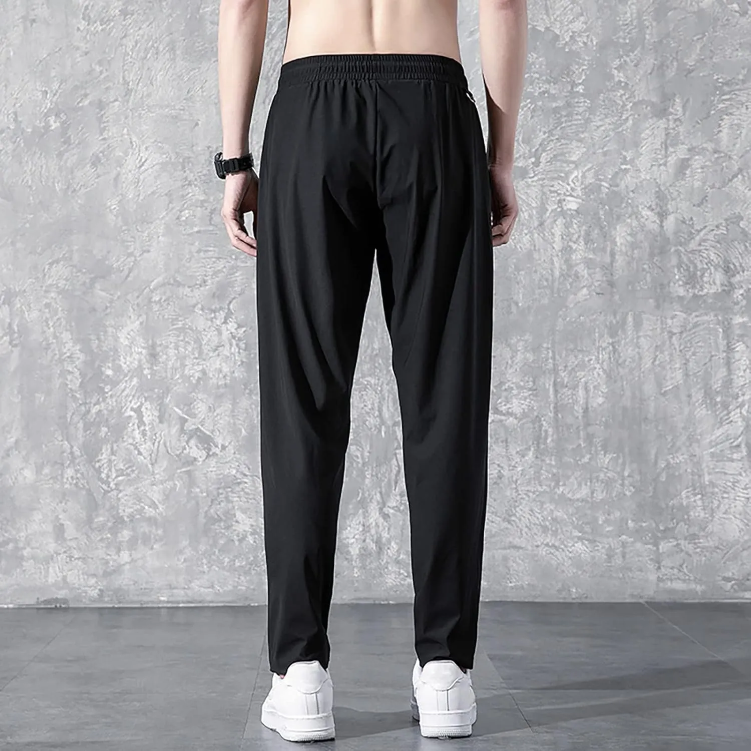 2023 Mens Cargo Mens Joggers Cargo Pants Fashion Casual Sweatpants Work Pants Drawstring Loose Trousers with Pockets