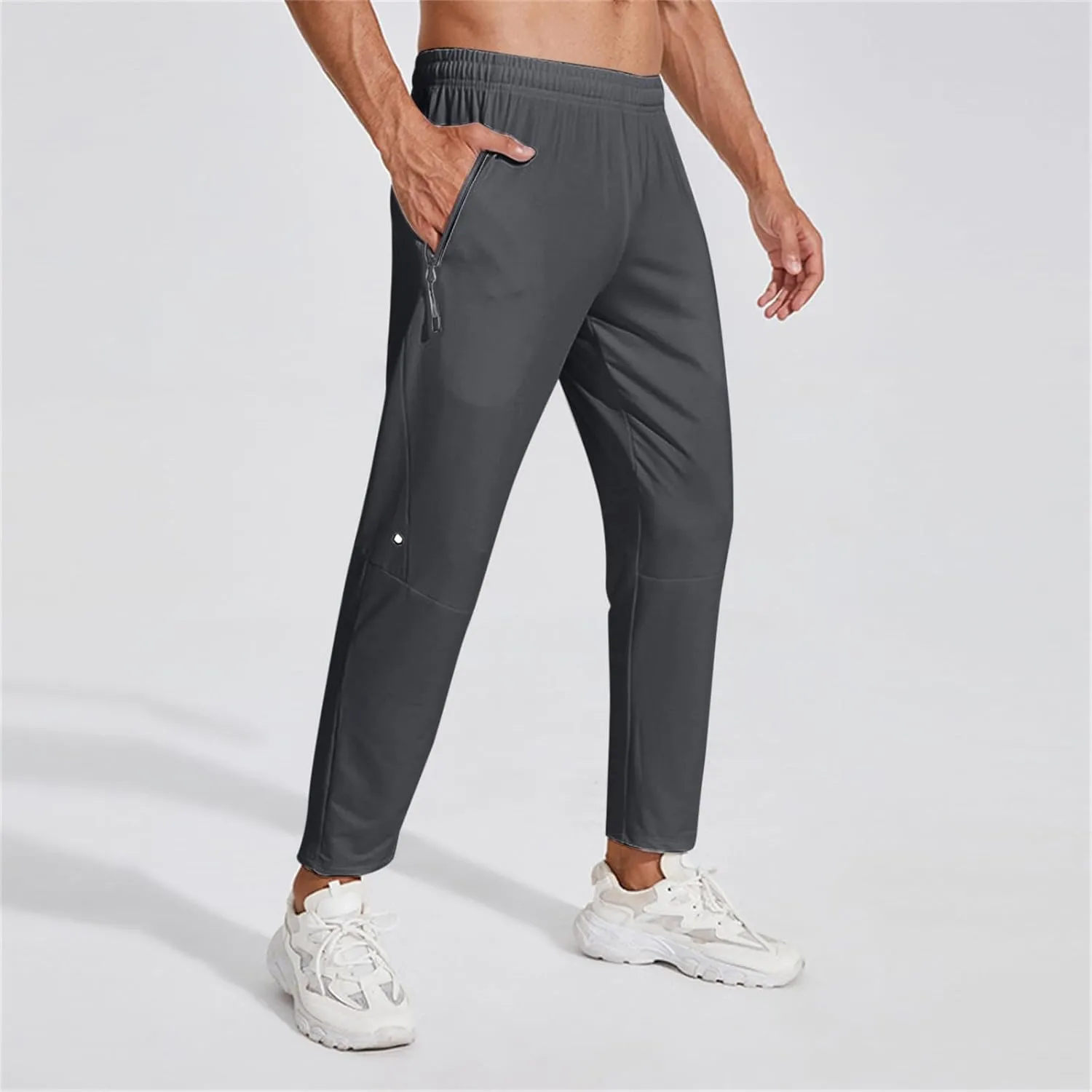 2023 Men's Sweatpants Slim Fit Stretch Joggers Pants Hiking Outdoor Dress Pants Plus Size Trousers with Pockets Harem Pants