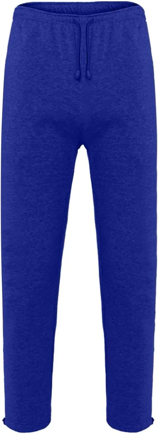 2024 Men's Fleece Cargo Sweatpants Drawstring Loose Fit Jogger Pants for Men with Pockets Stylish Hiking Work Trousers