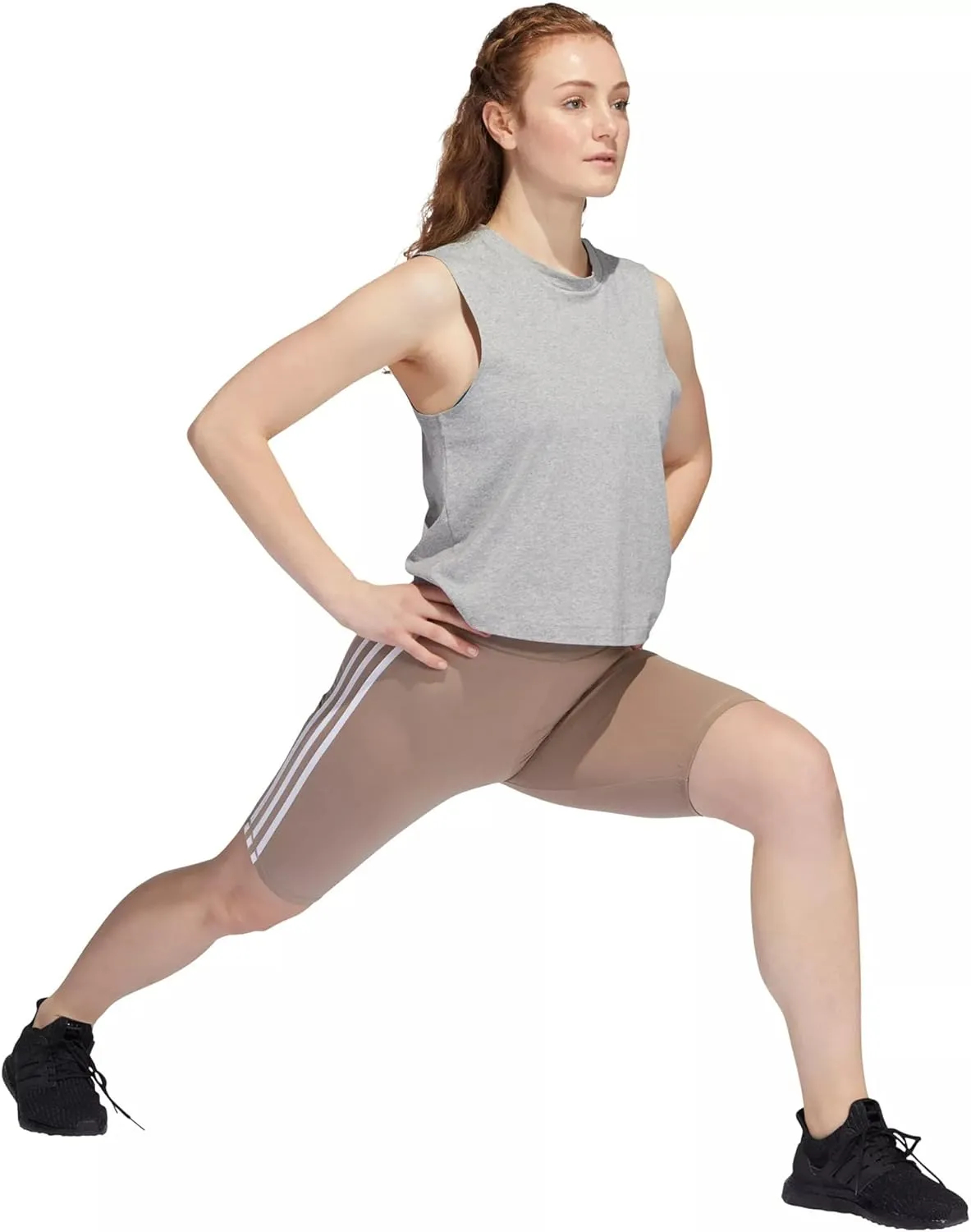 adidas Women's Sportswear Essentials 3-Stripes Bike Shorts