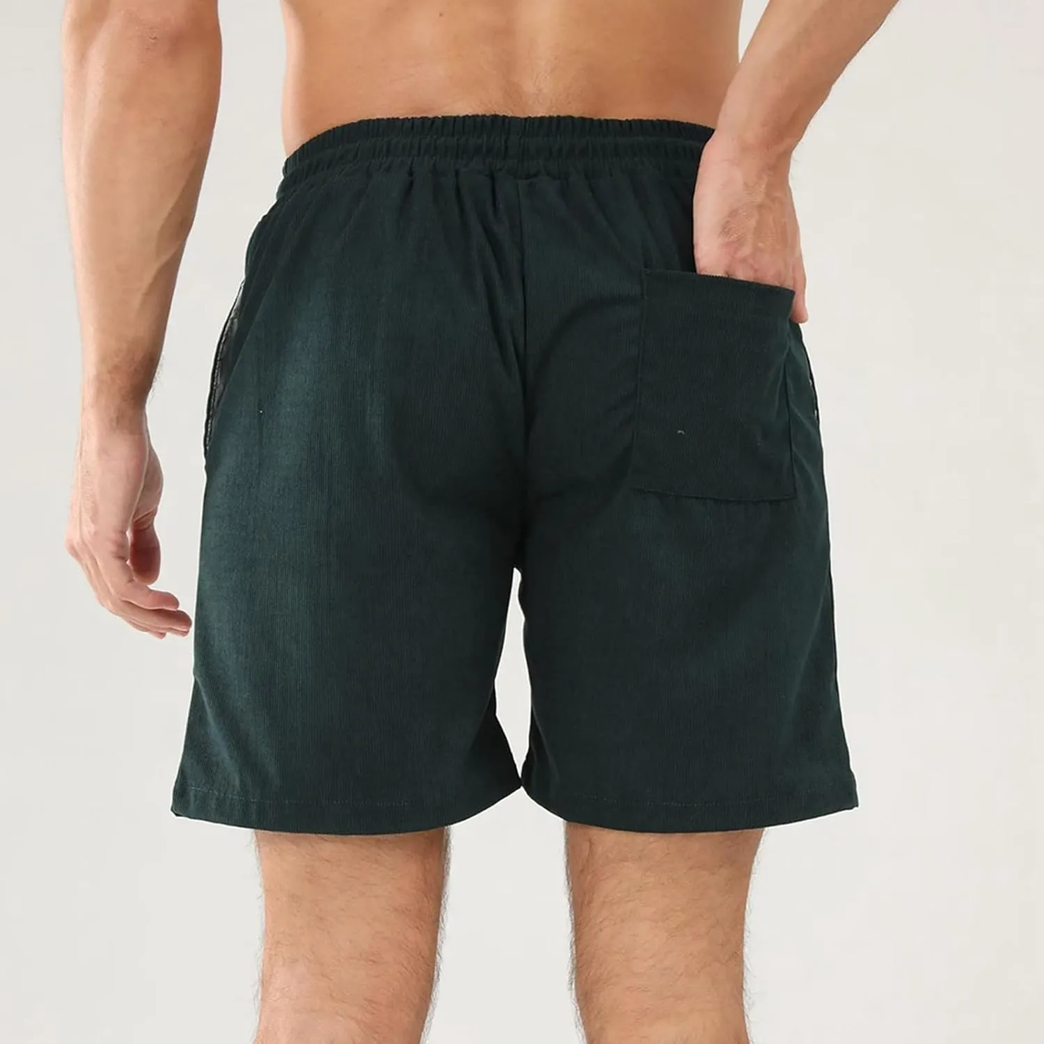 Alalaso Mens Swim Trunks Quick Dry Swim Shorts with Mesh Lining Solid Color Swimwear Bathing Suits