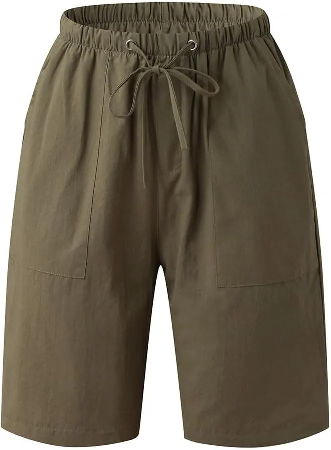 Athletic Shorts for Men Loose Waist with Pockets Waist Elastic Casual Drawstring Men's Pants Workout Shorts Men