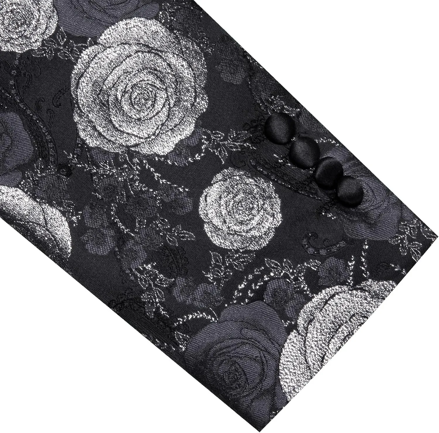Barry. Wang Men's Sport Coats & Blazers Flower Suit Jacket 1 Button Paisley Tuxedo Mardi Gras Carnival Parade Gift