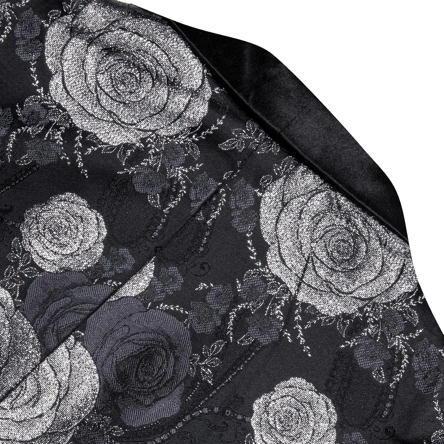 Barry. Wang Men's Sport Coats & Blazers Flower Suit Jacket 1 Button Paisley Tuxedo Mardi Gras Carnival Parade Gift