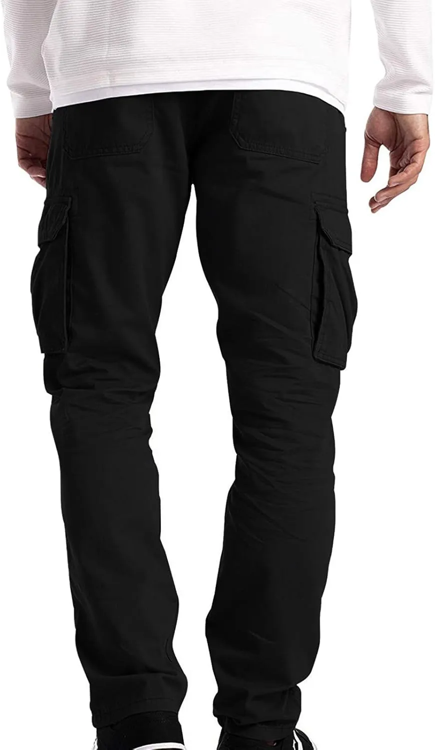 Big and Tall Cargo Pants for Men Sweatpants for Men Lounge Pants for Athletic Workout Casual Men's Sweatpants Hip Hop