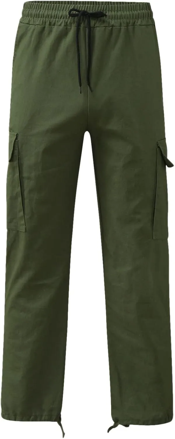 Big and Tall Sweatpants for Men Jogger Pants Pockets Men's Pants Mens Active Athletic Sweatpants Fleece Open Bottom