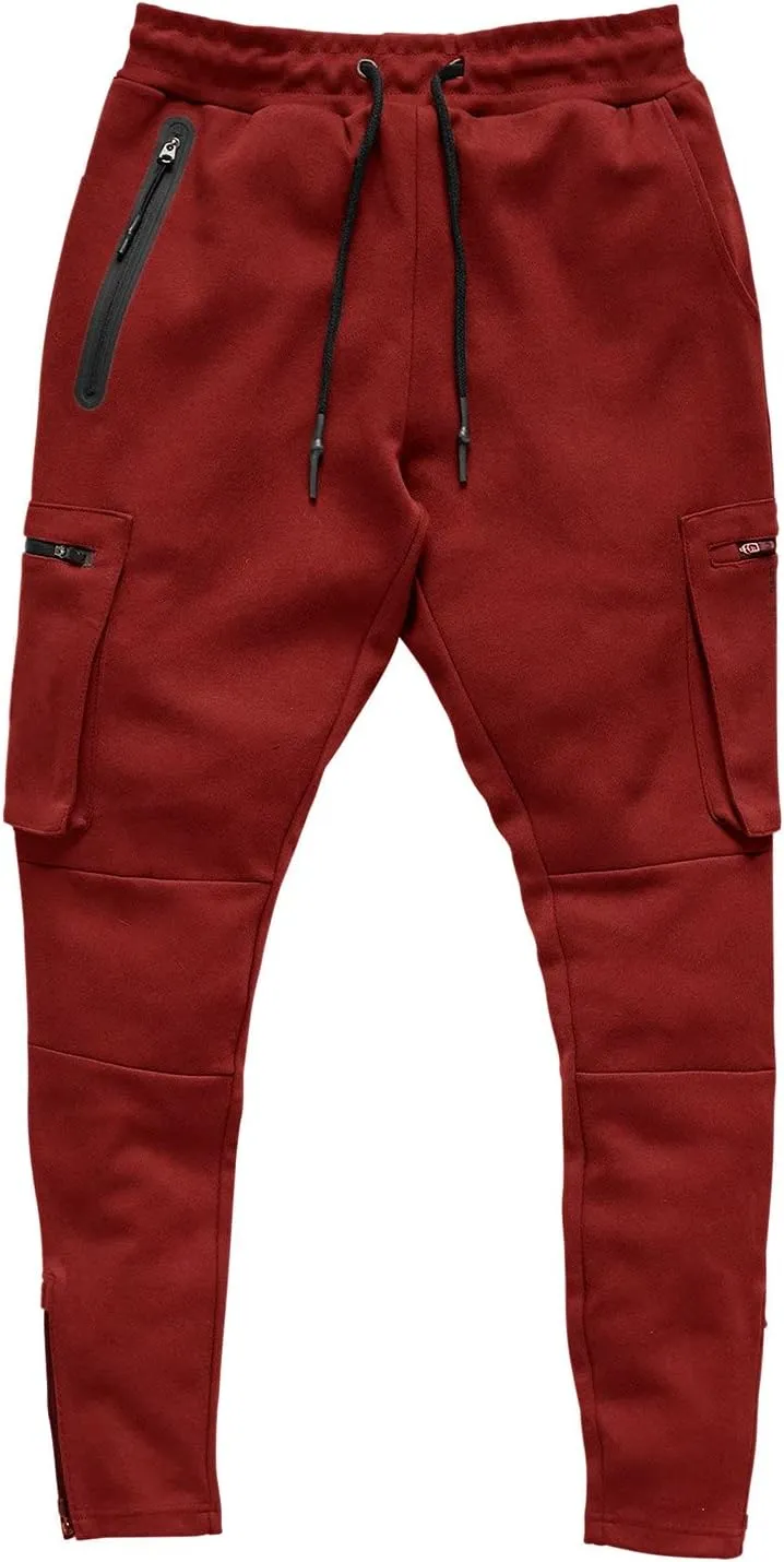 Big and Tall Sweatpants for Men Sports Trousers Drawstring Rope Loose Elastic Joggers Solid Casual Outdoor Long Pants