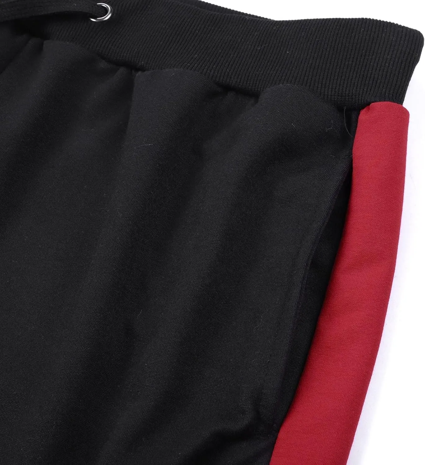 Cargo Pants for Men Big and Tall, Cargo Sweatpants for Men Cargo Pants Fleece Joggers Elastic Waist Baggy Drawstring
