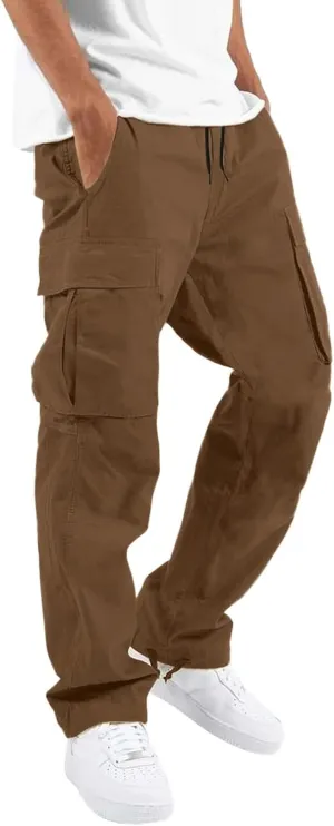 Cargo Pants for Men Big and Tall, Casual Athletics Joggers Men's Jogger Sweatpant Athletic Cargo Pants Sports Sweats