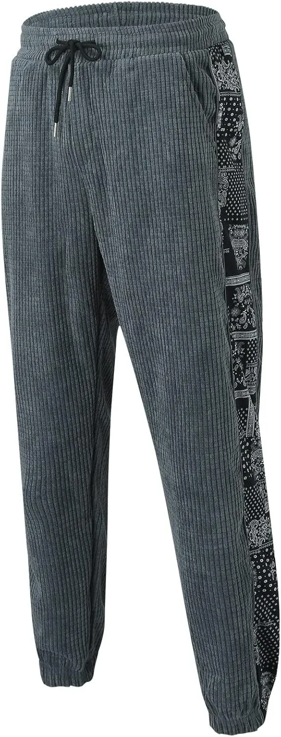 Cargo Pants for Men Big and Tall, Lightweight Mens Work Pants with Multi-Pocket Grey Pants Slim Fit Pants Mens Sweat