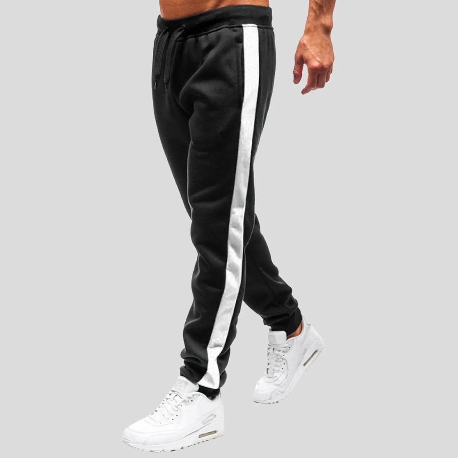 Cargo Pants for Men Big and Tall Pant Mens Cotton Linen Pants Loose Casual Lightweight Elastic Waist Drawstring Beach