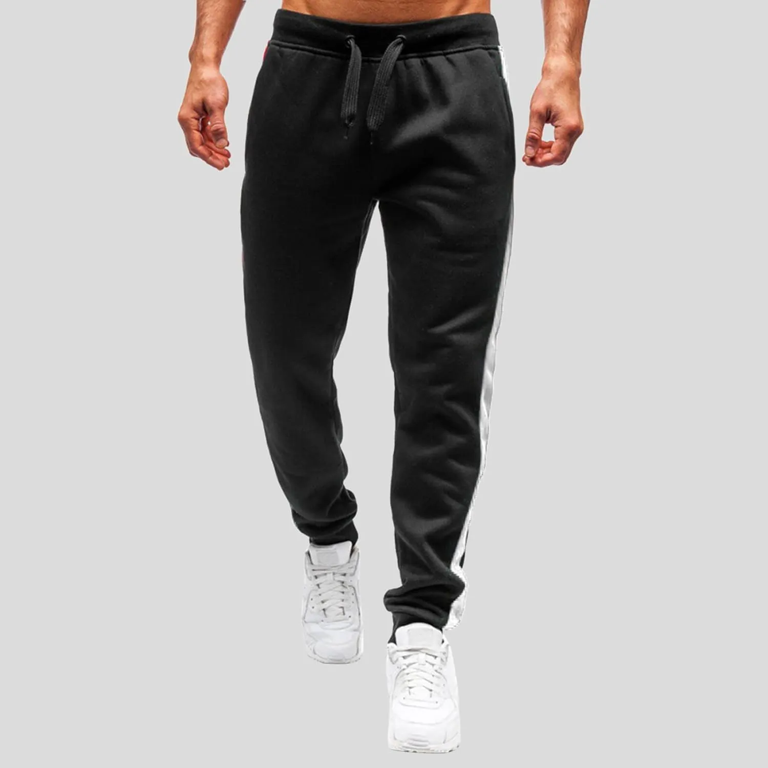 Cargo Pants for Men Big and Tall Pant Mens Cotton Linen Pants Loose Casual Lightweight Elastic Waist Drawstring Beach