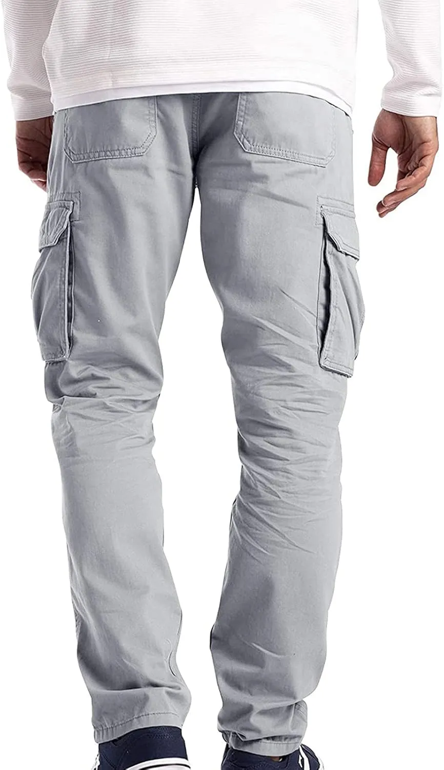 Cargo Pants for Men Big and Tall Sweatpants for Men Jogger Work Men's Jogging Pants Hiking Trousers Tactical Track Pants