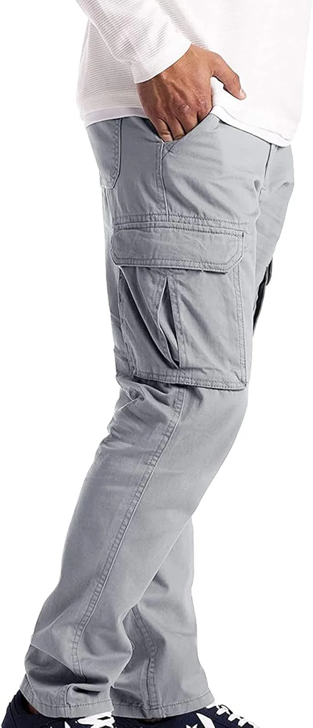 Cargo Pants for Men Big and Tall Sweatpants for Men Jogger Work Men's Jogging Pants Hiking Trousers Tactical Track Pants