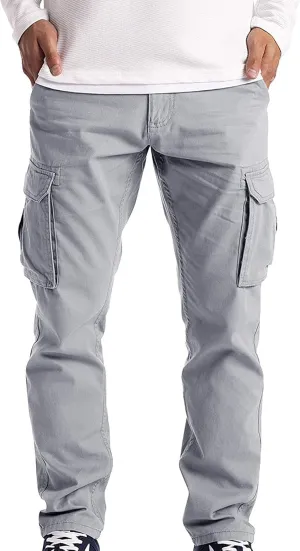 Cargo Pants for Men Big and Tall Sweatpants for Men Jogger Work Men's Jogging Pants Hiking Trousers Tactical Track Pants