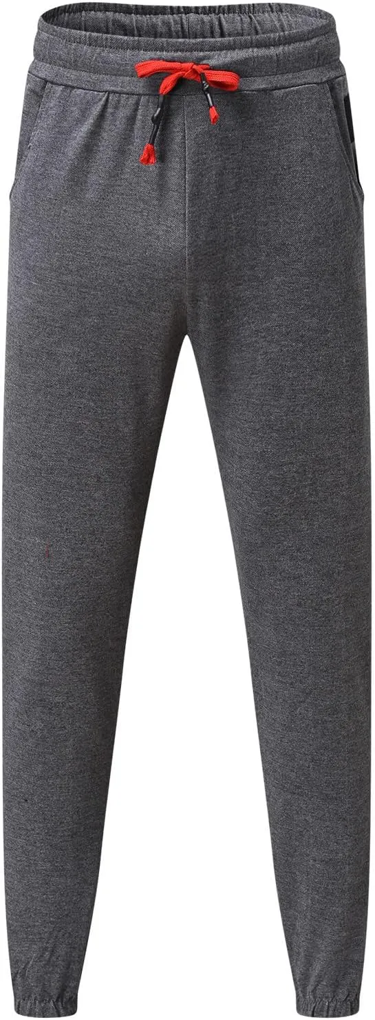 Cargo Pants for Men Joggers Leg Trousers Straight-Fit Multi-Pocket Cargo Sweatpants for Men Wild Cargo Pants Outdoor