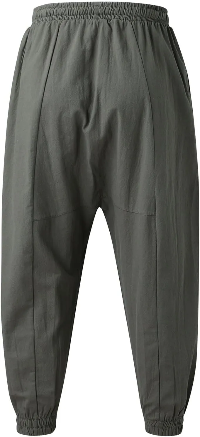 Cargo Pants for Men Relaxed Fit Mens Cargo Pants Active Soft Fleece Jogger Sport Lounge Pants Mens Casual Sweatpants
