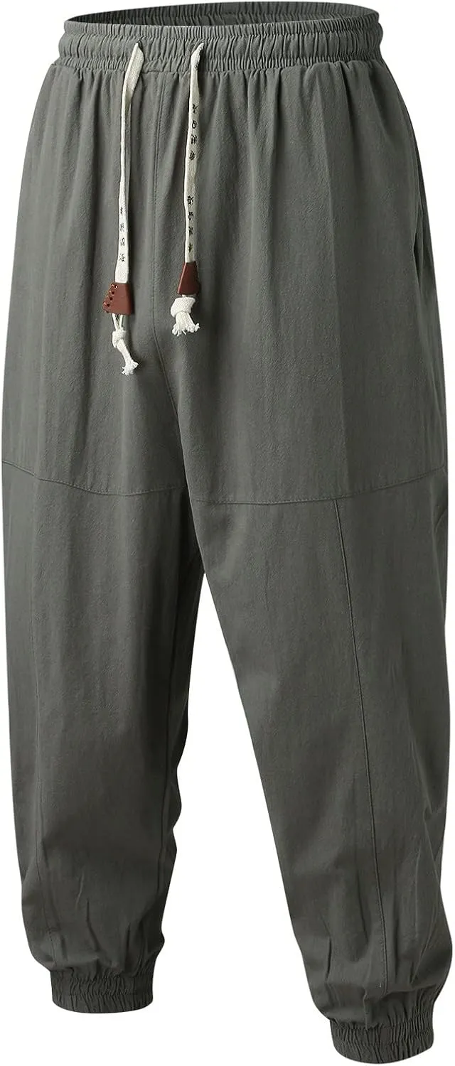 Cargo Pants for Men Relaxed Fit Mens Cargo Pants Active Soft Fleece Jogger Sport Lounge Pants Mens Casual Sweatpants