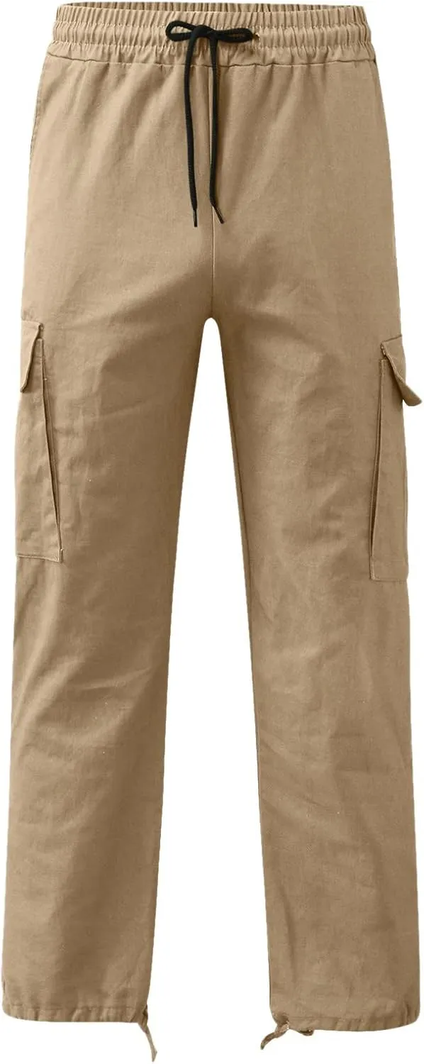 Cargo Pants for Men with Pockets Casual Wild Work Joggers Athletic Pants Baggy Hiking Trousers Outdoor Wearing Track Pants