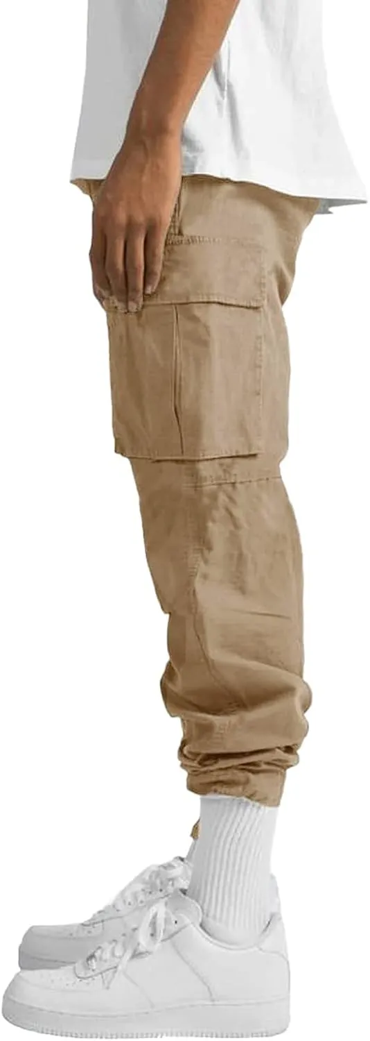 Cargo Pants for Men with Pockets Casual Wild Work Joggers Athletic Pants Baggy Hiking Trousers Outdoor Wearing Track Pants
