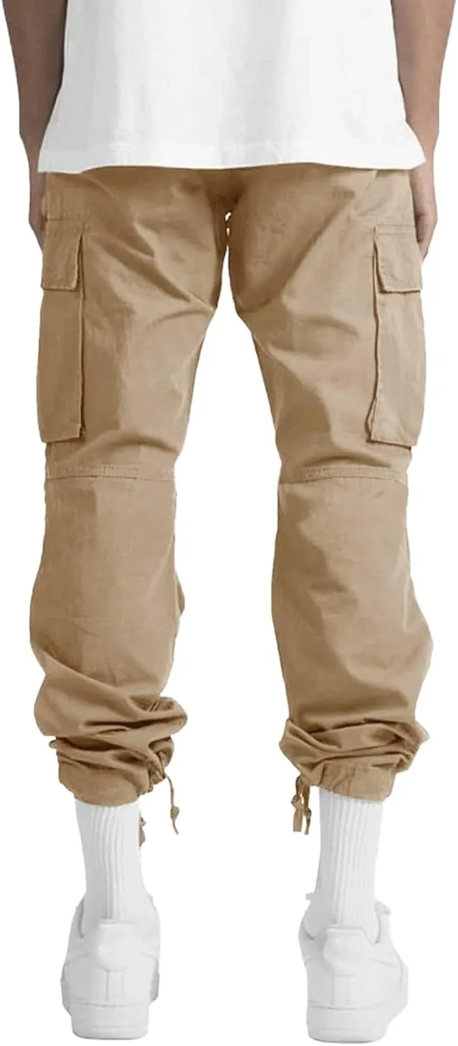 Cargo Pants for Men with Pockets Casual Wild Work Joggers Athletic Pants Baggy Hiking Trousers Outdoor Wearing Track Pants