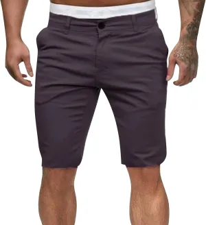 Cargo Shorts for Men Relaxed Fit Beach Shorts Casual Summer Tactic Pants Stretch Waist with Pockets