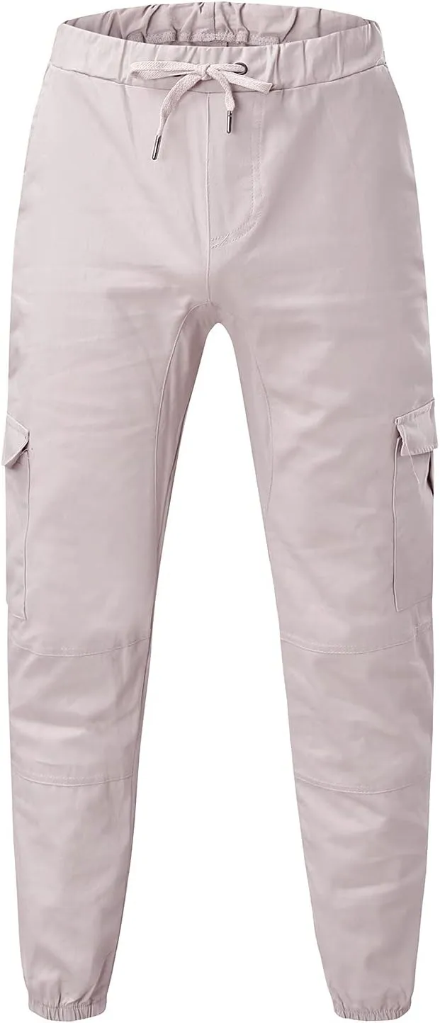 Cargo Sweatpants for Men Big and Tall Long Trousers Men Athletic Jogger Sports Outdoor Trousers Men's Sweatpants with
