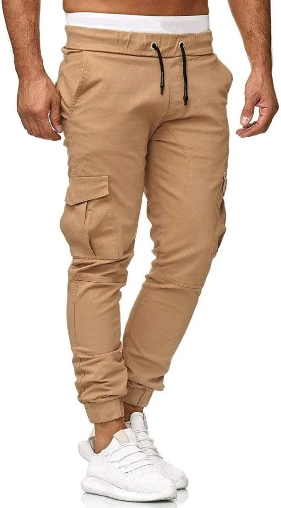 Cargo Sweatpants for Men Joggers Lounge Pants with Pockets Men's Jogger Sweatpants Mens Sweatpants Cargo Lightweight