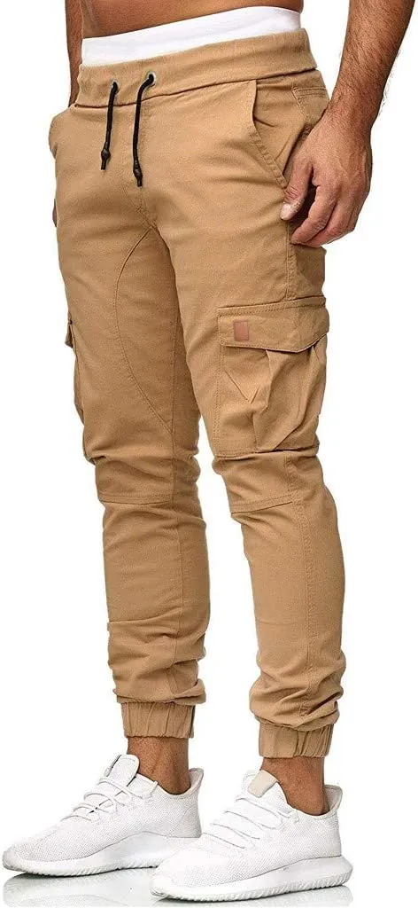 Cargo Sweatpants for Men Joggers Lounge Pants with Pockets Men's Jogger Sweatpants Mens Sweatpants Cargo Lightweight