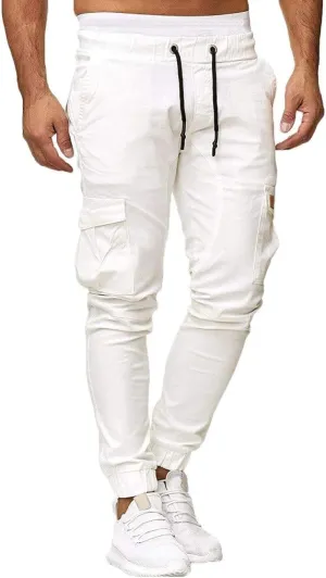 Cargo Sweatpants for Men Joggers Lounge Pants with Pockets Men's Jogger Sweatpants Mens Sweatpants Cargo Lightweight