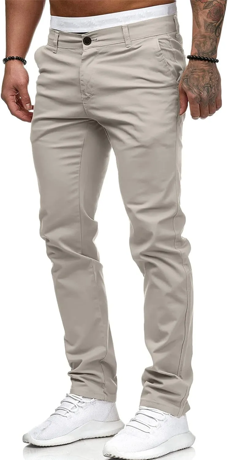 Cargo Trousers for Men Casual Sweatpants Outdoor Elastic Waist Drawstring Pant with Pockets Men's Pants Cargo Joggers