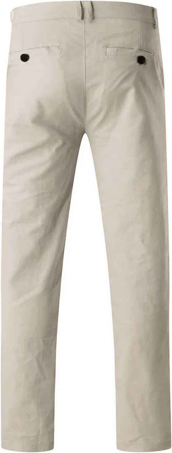 Cargo Trousers for Men Casual Sweatpants Outdoor Elastic Waist Drawstring Pant with Pockets Men's Pants Cargo Joggers