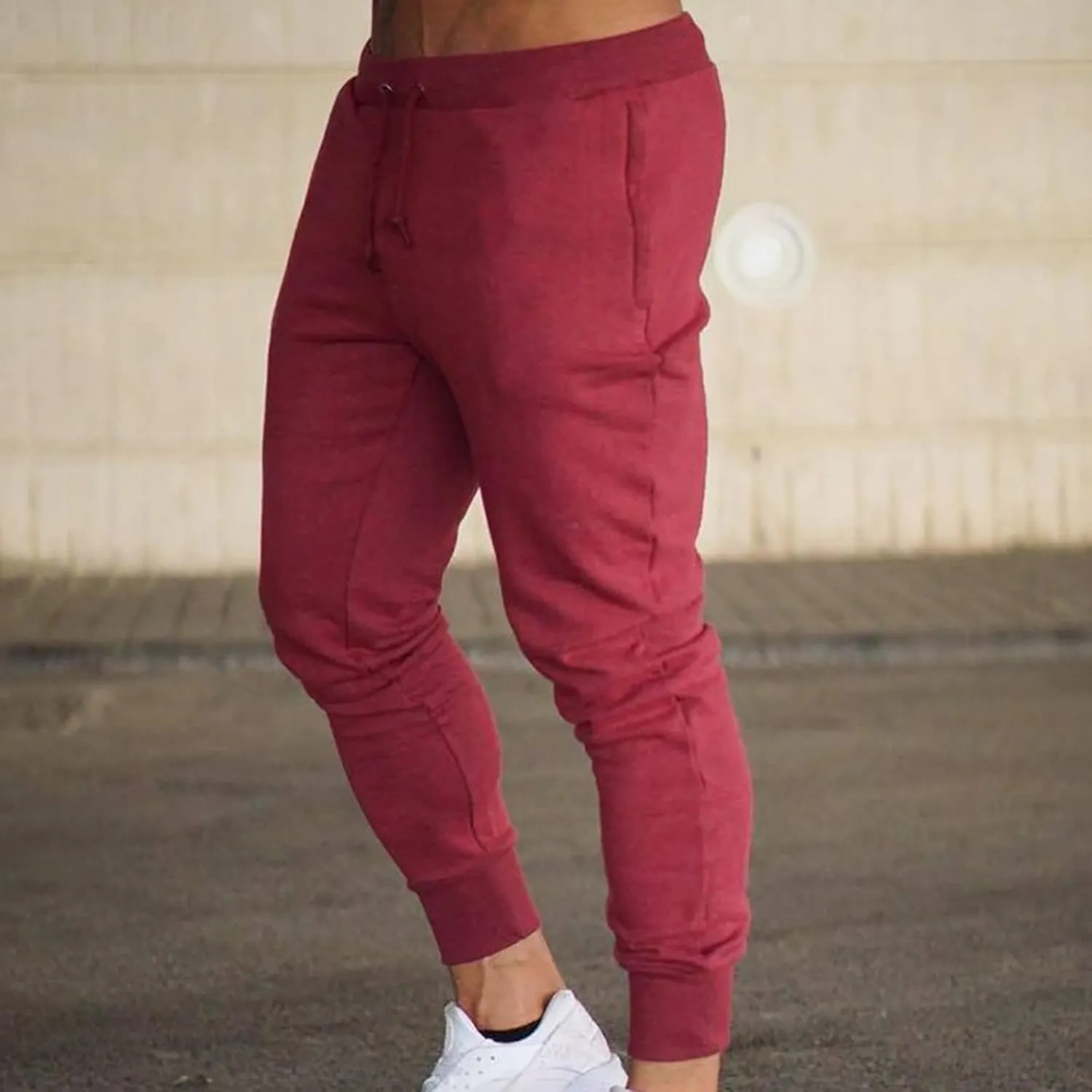 Cargo Trousers for Men Jogger Sweatpants for Mens Mens Casual Pants Mens Lounge Pants Fashion Loose Handsome Pocket