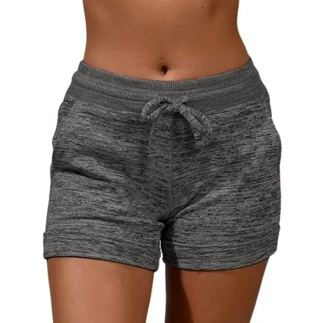 Cute Shorts Paw Print or Plain with Drawstring