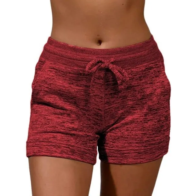 Cute Shorts Paw Print or Plain with Drawstring