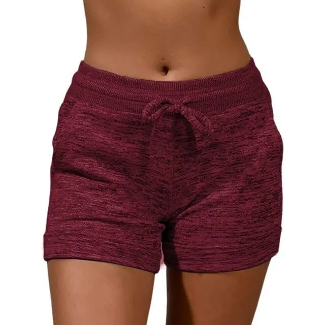 Cute Shorts Paw Print or Plain with Drawstring