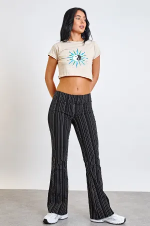 Daisy Street Pinstripe Trousers