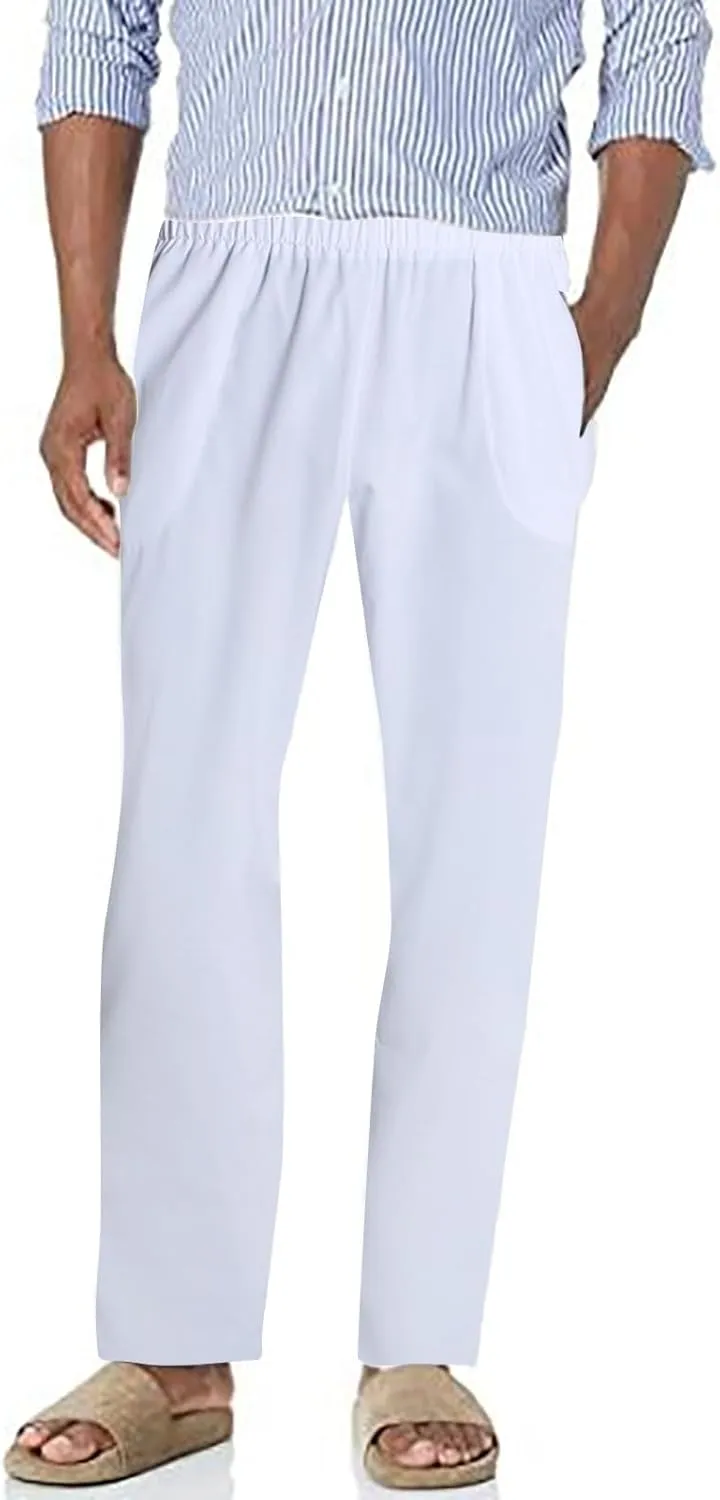 FZVYD Black Pants for Men Joggers Cargo Pants Fashion Casual Sweatpants Work Pants Drawstring Loose Trousers with Pockets