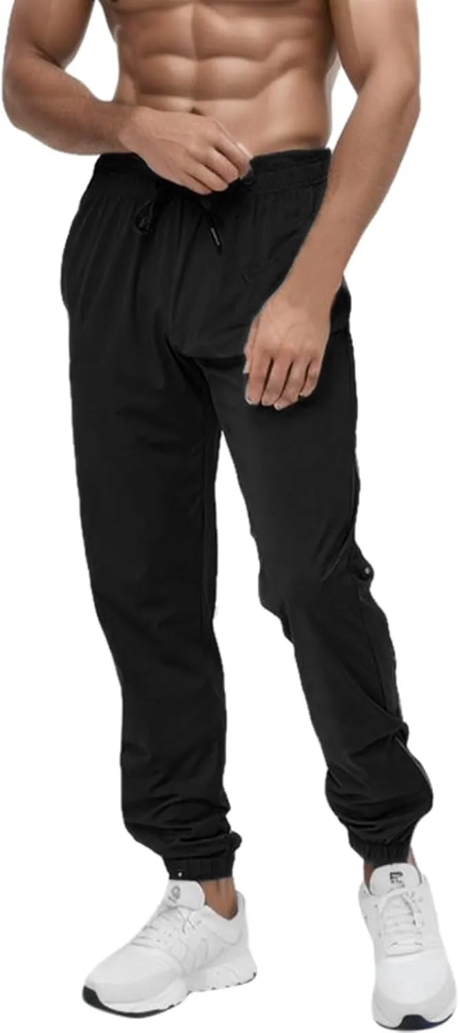 FZVYD Casual Pants Mens Joggers Cargo Pants Fashion Casual Sweatpants Work Pants Drawstring Loose Trousers with Pockets