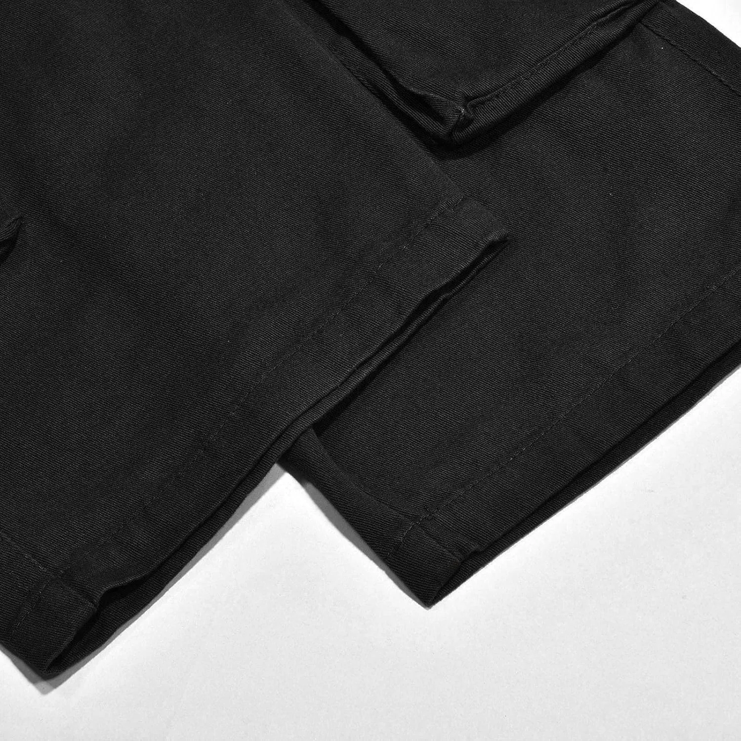 FZVYD Elastic Waist Pants for Men Mens Joggers Cargo Pants Fashion Casual Sweatpants Work Pants Drawstring Loose Trousers