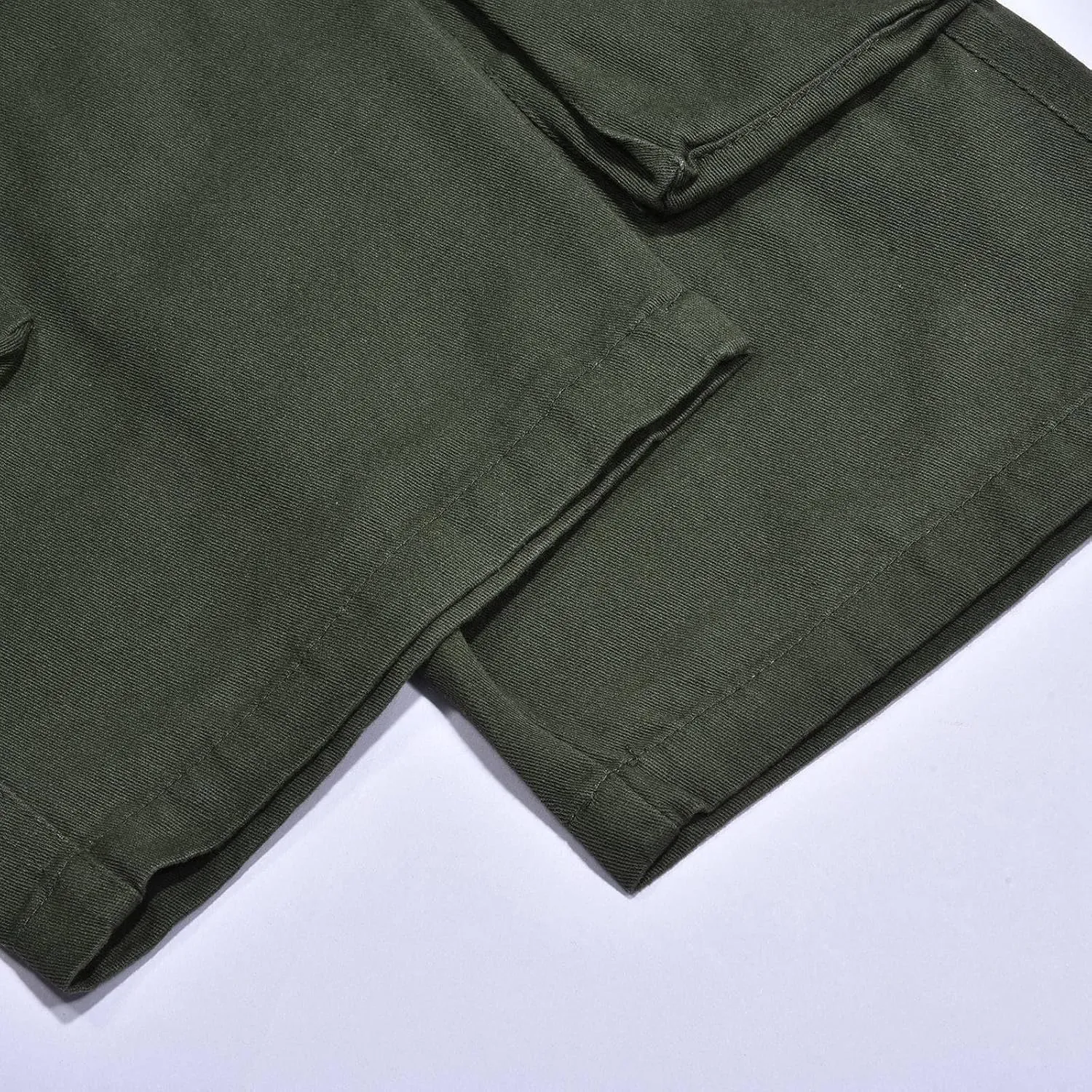 FZVYD Elastic Waist Pants for Men Mens Joggers Cargo Pants Fashion Casual Sweatpants Work Pants Drawstring Loose Trousers