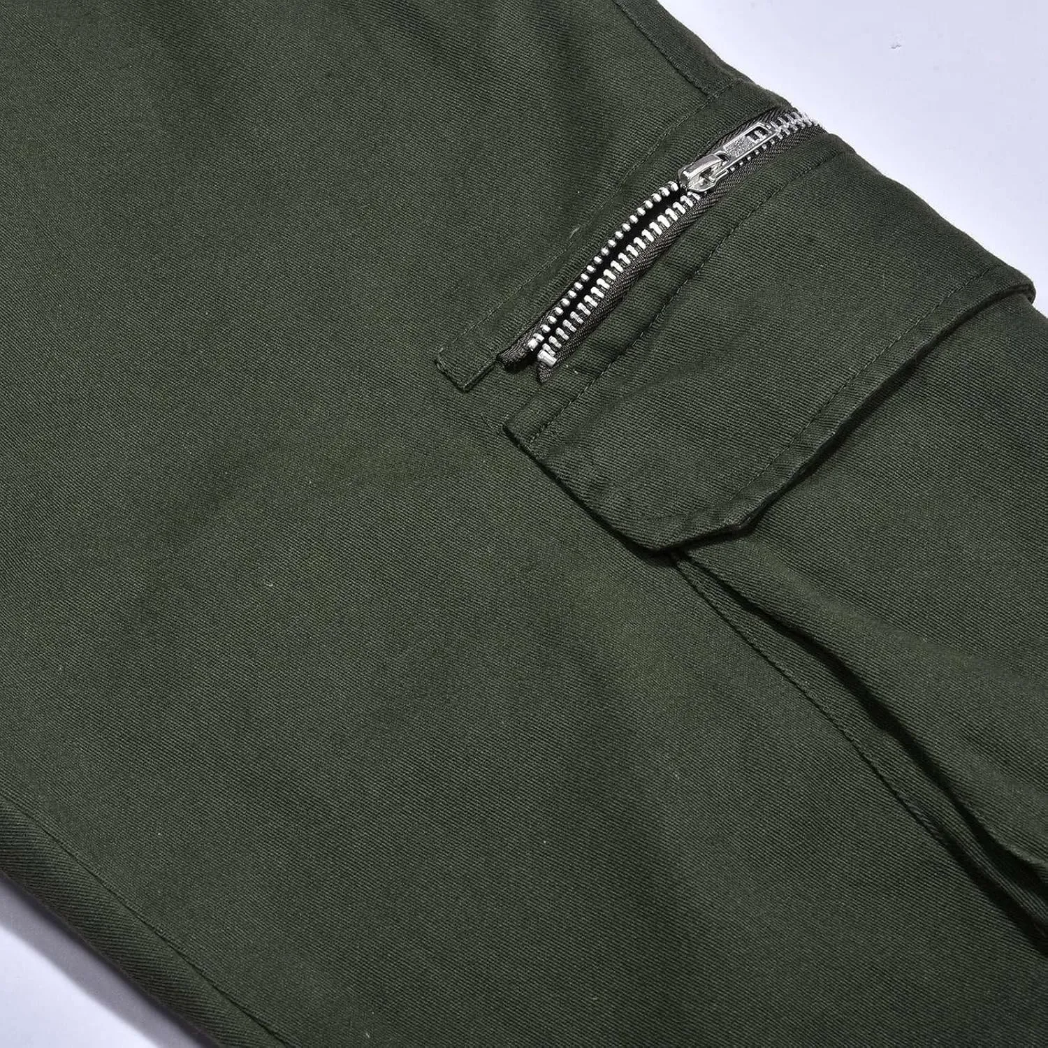 FZVYD Elastic Waist Pants for Men Mens Joggers Cargo Pants Fashion Casual Sweatpants Work Pants Drawstring Loose Trousers