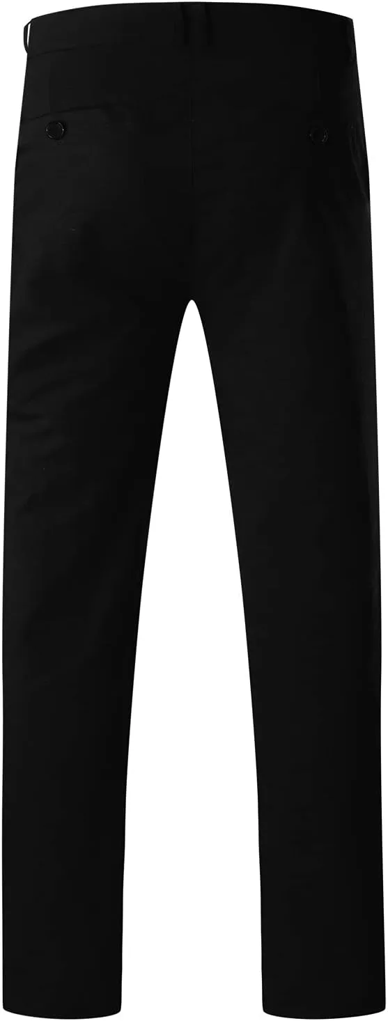 FZVYD Grey Slacks Men Mens Joggers Cargo Pants Fashion Casual Sweatpants Work Pants Drawstring Loose Trousers with Pockets
