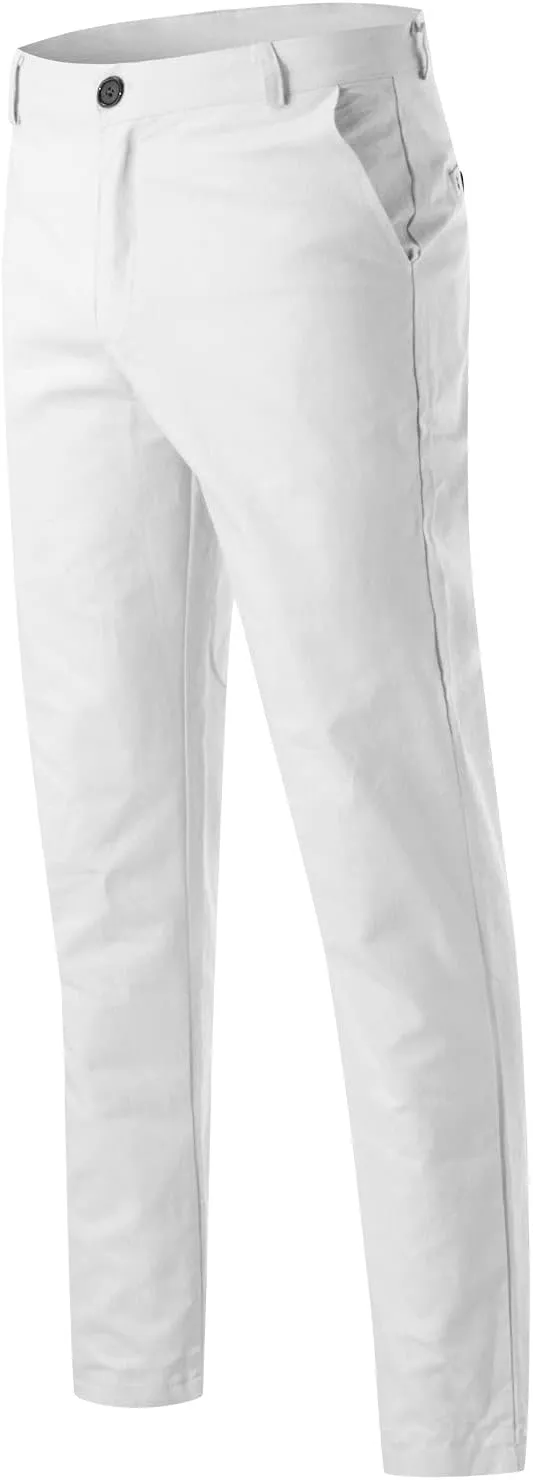 FZVYD Grey Slacks Men Mens Joggers Cargo Pants Fashion Casual Sweatpants Work Pants Drawstring Loose Trousers with Pockets