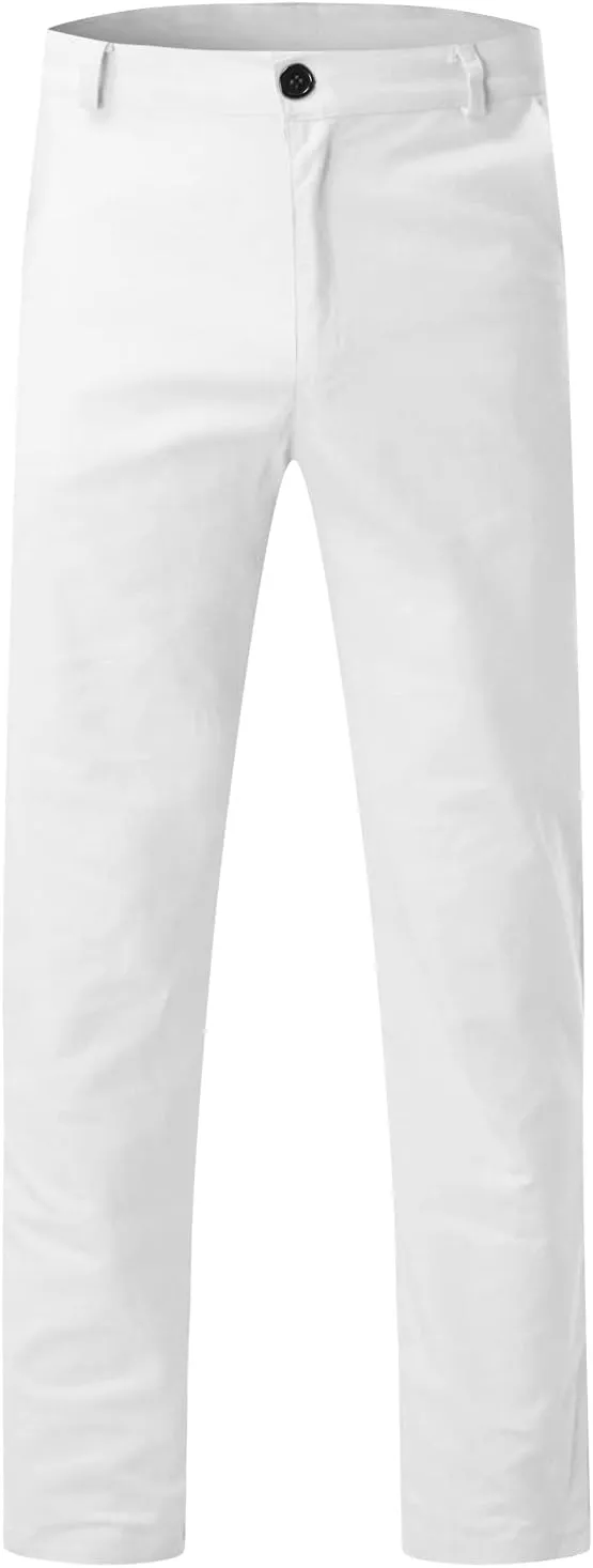 FZVYD Grey Slacks Men Mens Joggers Cargo Pants Fashion Casual Sweatpants Work Pants Drawstring Loose Trousers with Pockets