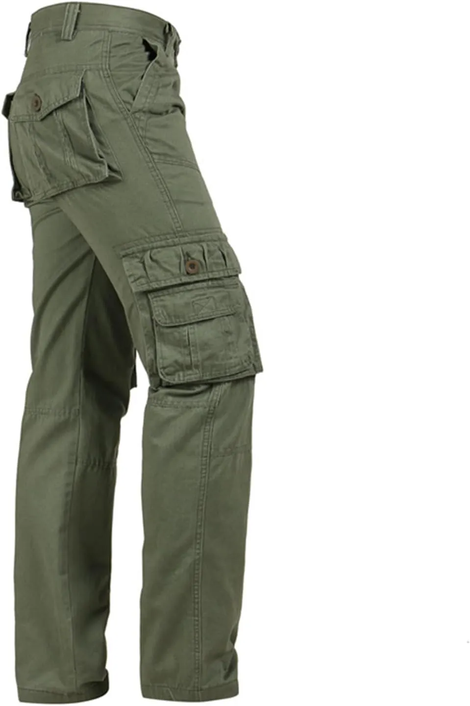 FZVYD Mens Dress Pants Stretch Mens Joggers Cargo Pants Fashion Casual Sweatpants Work Pants Drawstring Loose Trousers