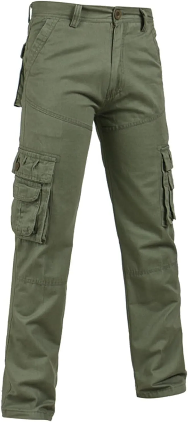 FZVYD Mens Dress Pants Stretch Mens Joggers Cargo Pants Fashion Casual Sweatpants Work Pants Drawstring Loose Trousers