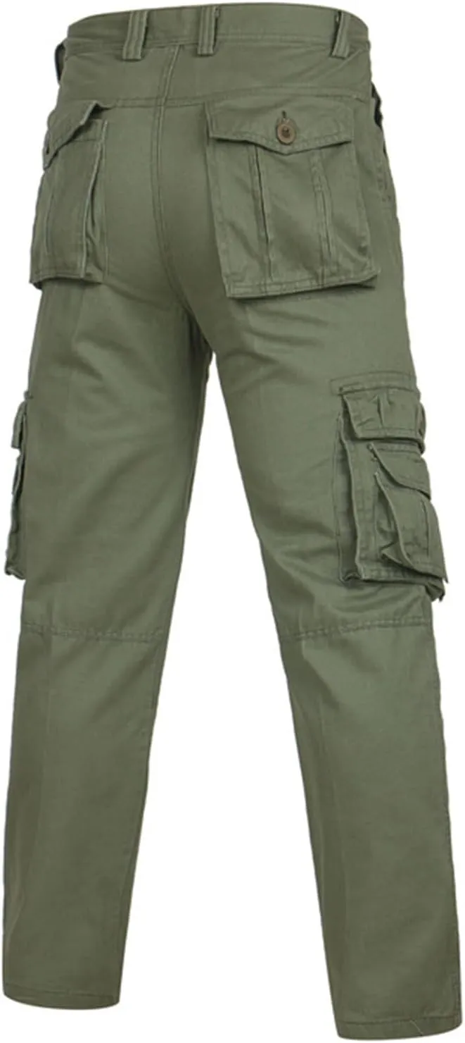 FZVYD Mens Dress Pants Stretch Mens Joggers Cargo Pants Fashion Casual Sweatpants Work Pants Drawstring Loose Trousers