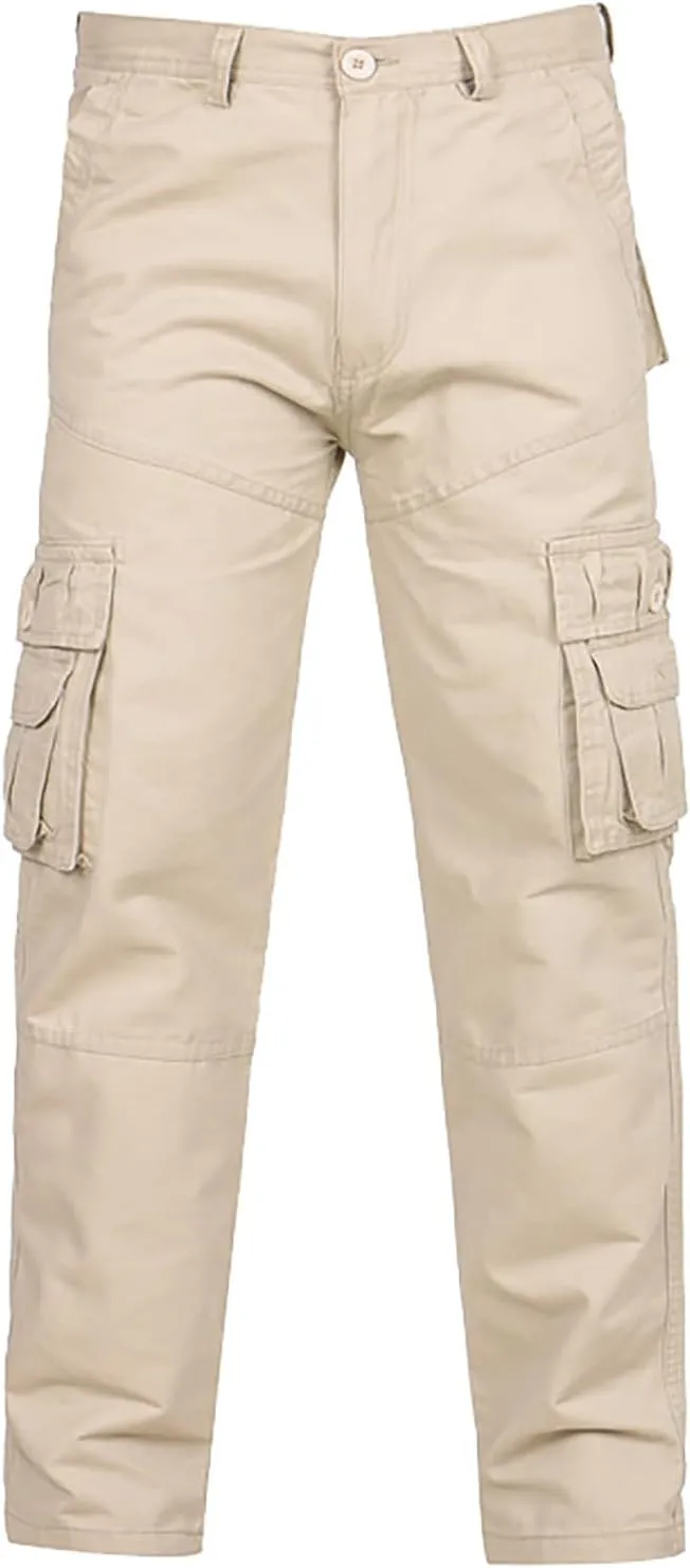 FZVYD Mens Dress Pants Stretch Mens Joggers Cargo Pants Fashion Casual Sweatpants Work Pants Drawstring Loose Trousers