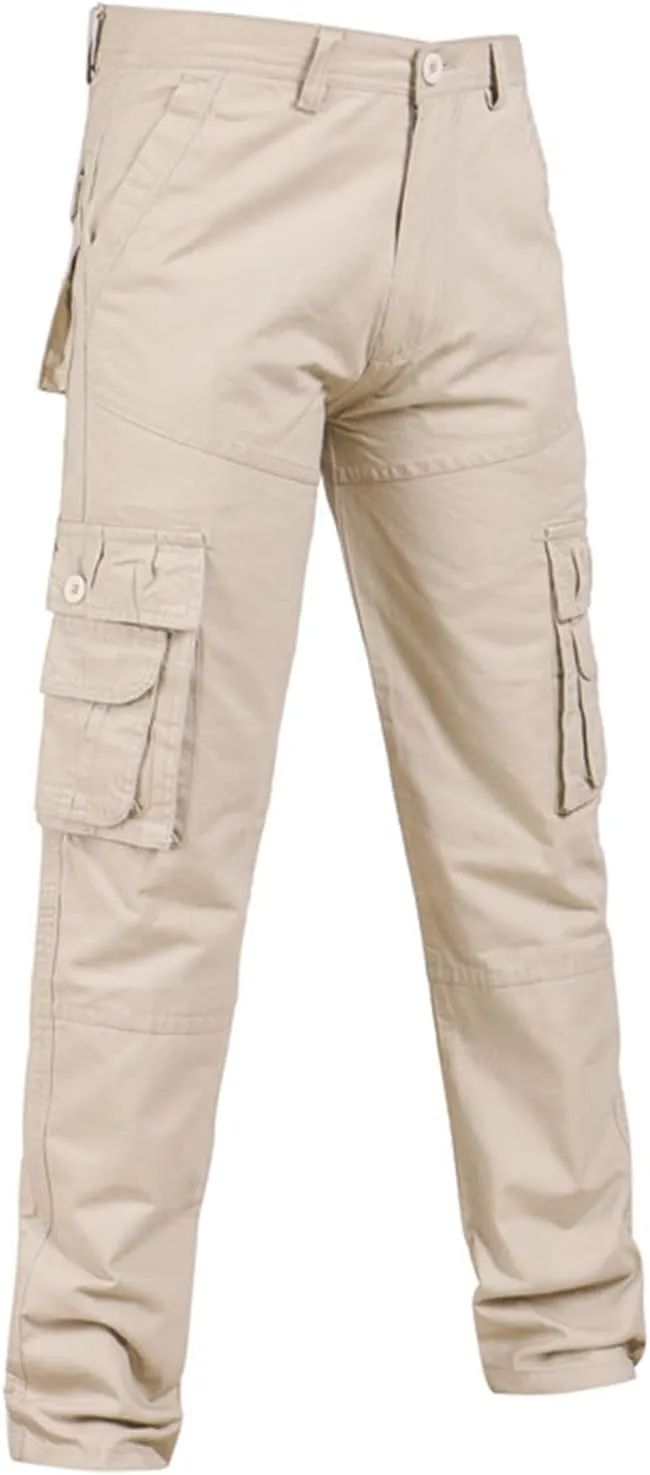 FZVYD Mens Dress Pants Stretch Mens Joggers Cargo Pants Fashion Casual Sweatpants Work Pants Drawstring Loose Trousers